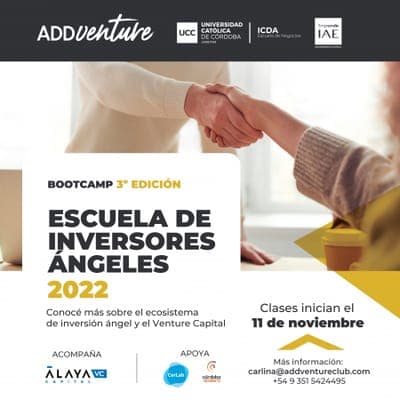 📝 Convocatoria: 'Escuela de inversores ángeles - Argentina'
