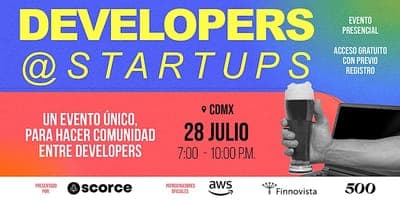 📆 Evento: 'Meetup Developers CDMX'