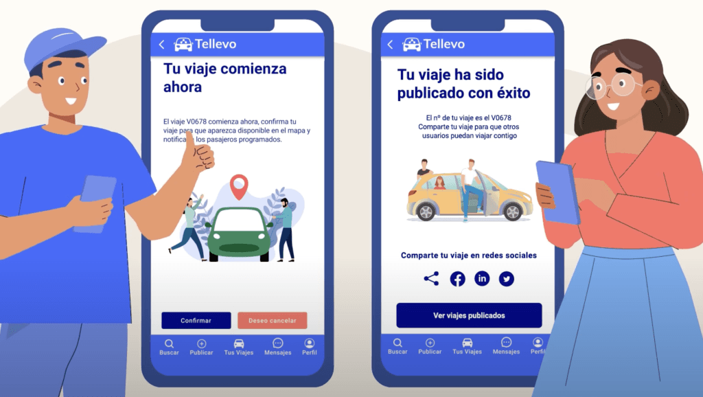 🚀 🚗 Te Llevo App impulsa movilidad colaborativa sostenible