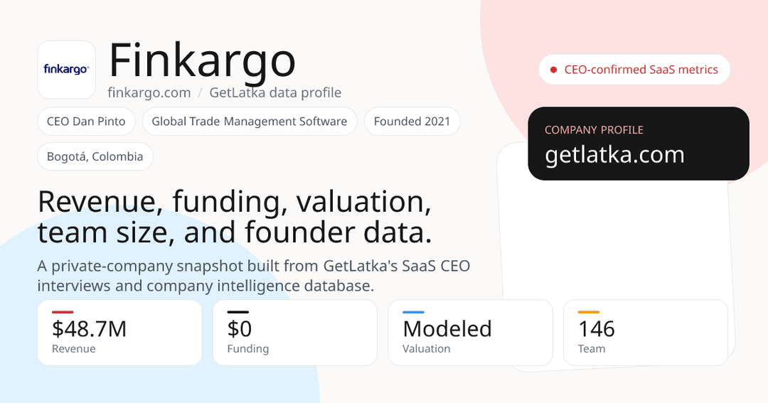 🚀 🚢 Finkargo alcanza los $48.7M de ARR en 2025 mediante bootstrapping