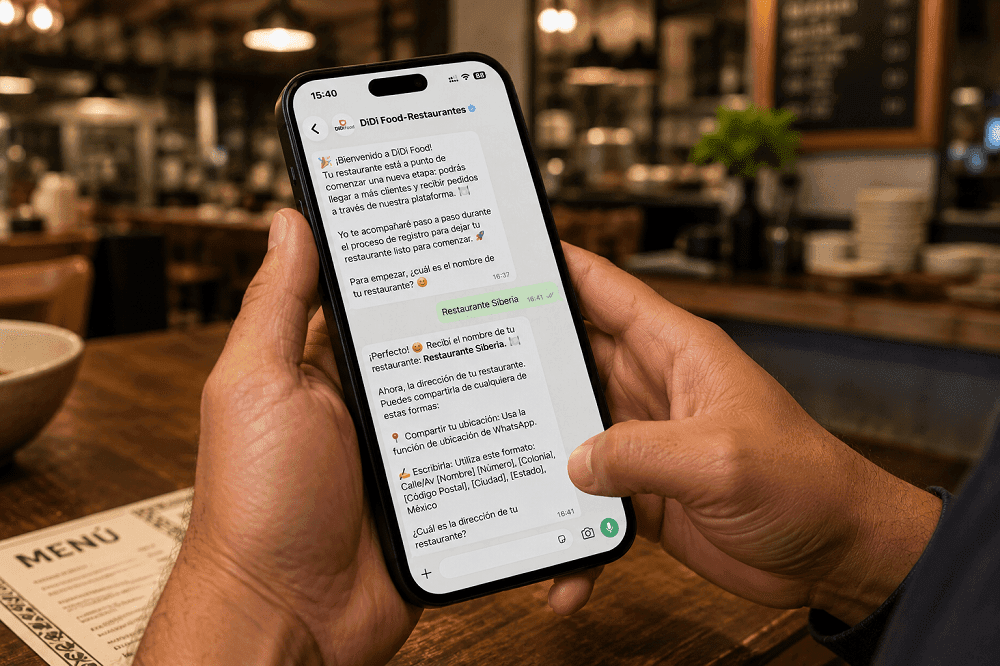 🤖 DiDi Food presenta DiMi, un asistente de IA para el registro autónomo de restaurantes