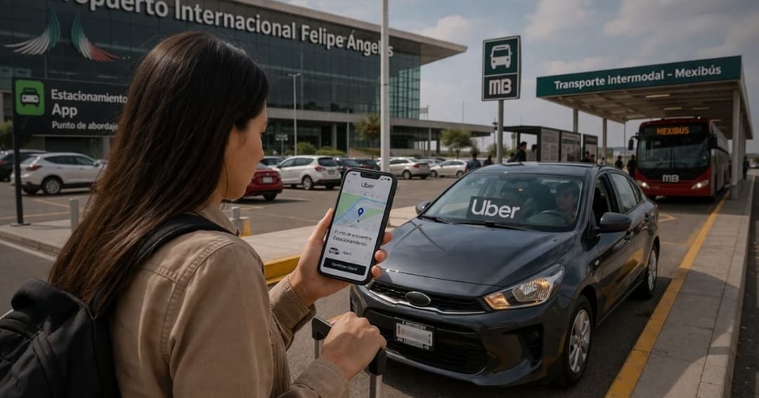 🚀 🚕 Reforma en México obligaría a aeropuertos a crear zonas exclusivas para Uber y Didi
