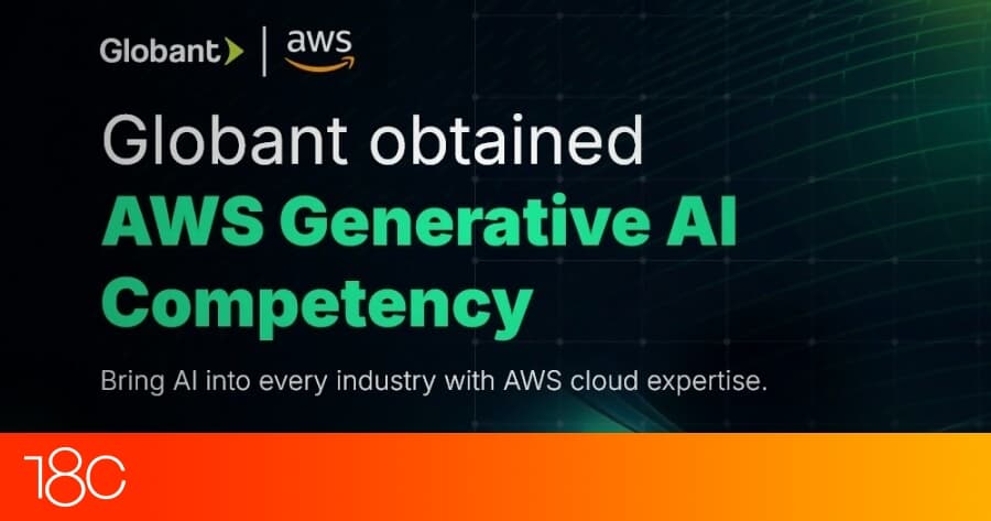 🚀 Globant obtiene competencia de IA Generativa de AWS para impulsar soluciones empresariales