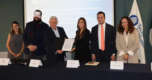 🤝 Tec y Secretaría de Economía de NL formalizan alianza de innovación