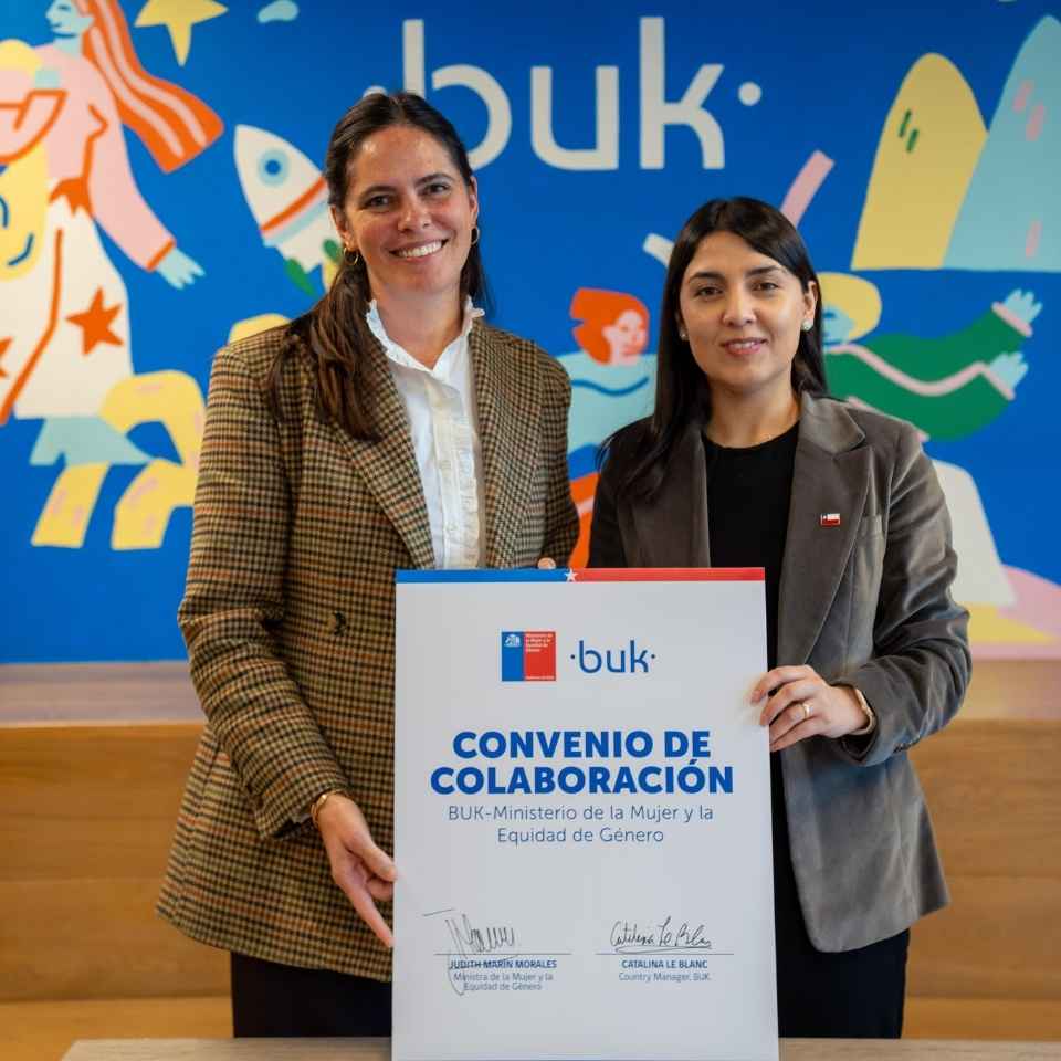 🤝 Buk y el Ministerio de la Mujer se alían para monitorear la equidad laboral en Chile