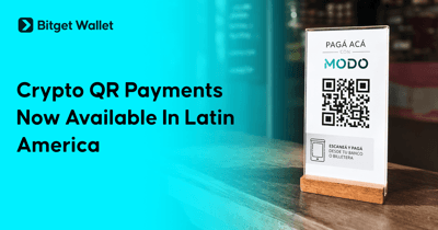 💳 Bitget Wallet expande pagos con QR a Argentina, Colombia y Bolivia