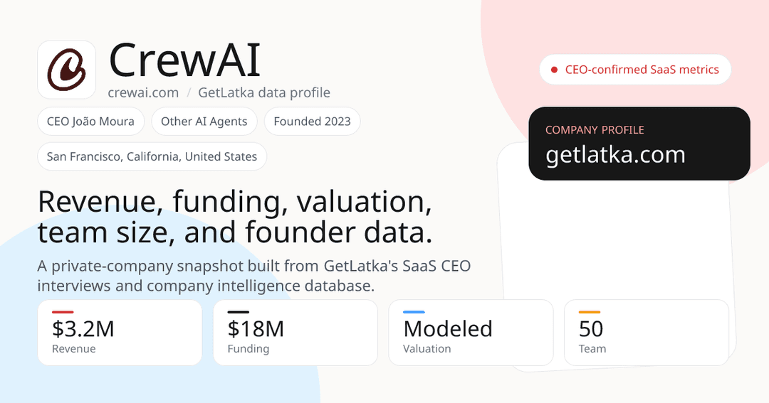 🚀 CrewAI alcanza $3.2M en ARR y consolida $18M en financiamiento total