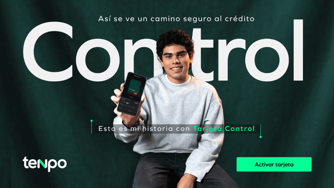 💳 Tenpo presenta Tarjeta Control para construir historial crediticio en Chile