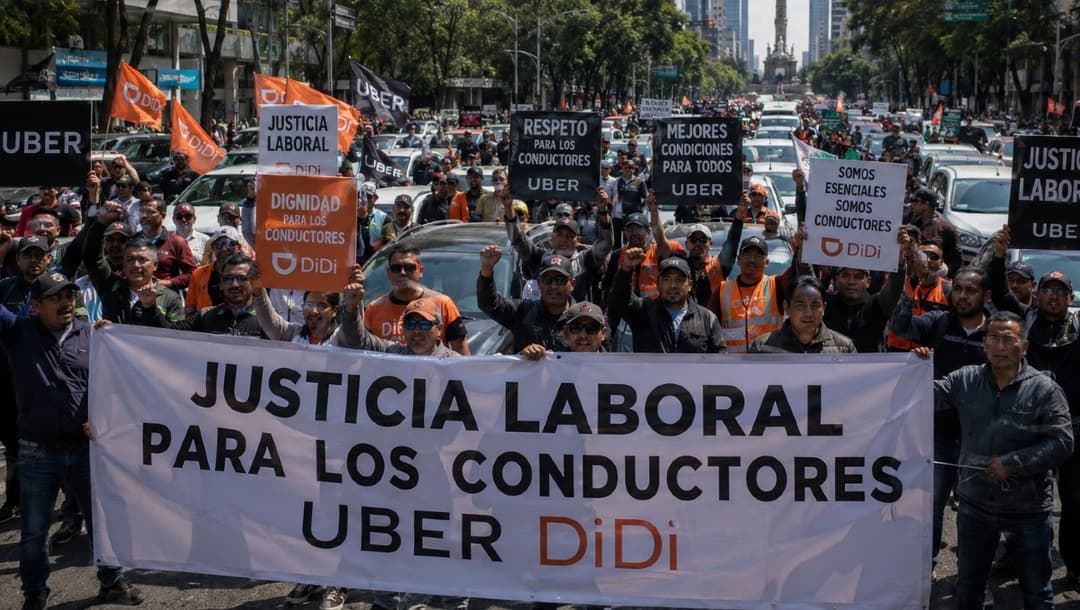🚀 🪧 Paro nacional de repartidores y conductores de apps en México afecta a Uber, Didi y Rappi