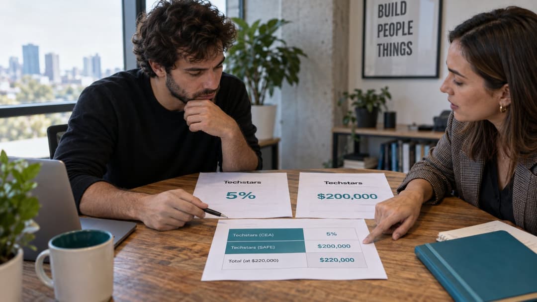 🚀 📉 El análisis del costo real de la inversión de $220k de Techstars