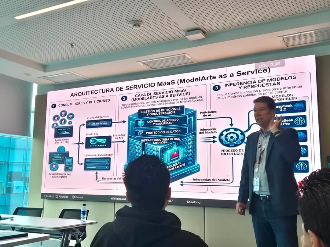 ☁️ Huawei Cloud lanza su plataforma de IA MaaS en Colombia