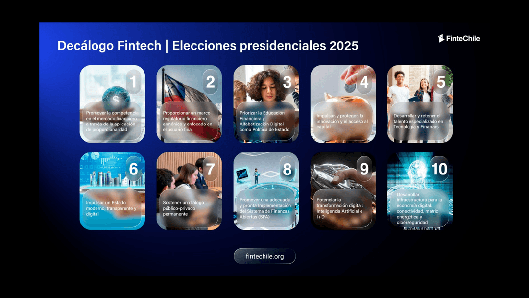 🚀 📝 Decálogo de FinteChile para impulsar el ecosistema fintech chileno