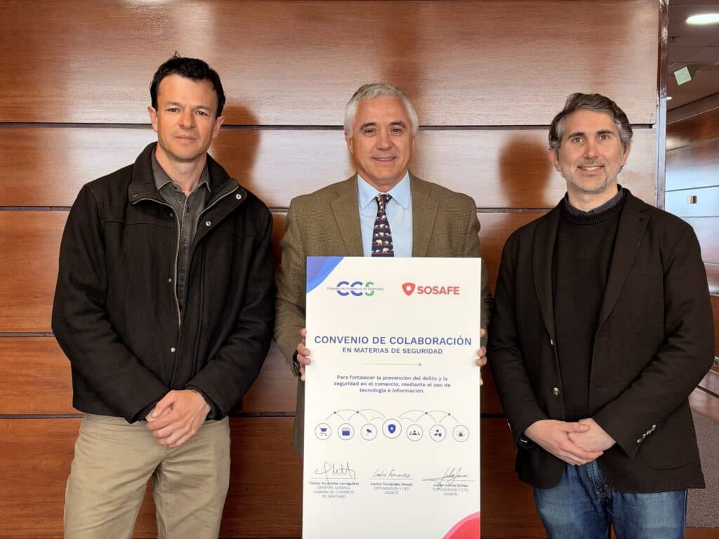 🤝 CCS y SOSAFE firman alianza para fortalecer la seguridad en el comercio chileno