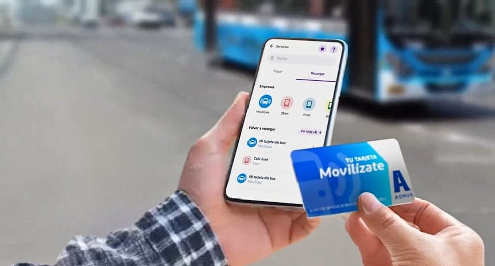 🚀 🚌 Tarjeta Movilízate habilita recargas a través de Yape en Perú