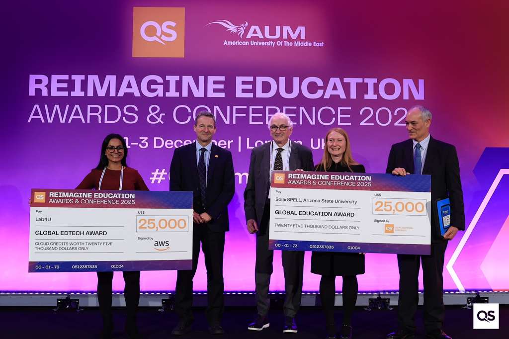 🚀 🏆 Lab4U recibe dos premios QS Reimagine Education Awards 2025