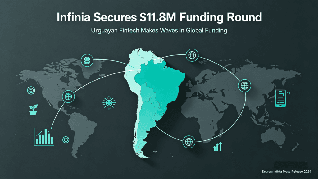 🚀 La fintech uruguaya Infinia levanta 11,8 millones de euros en su Serie A