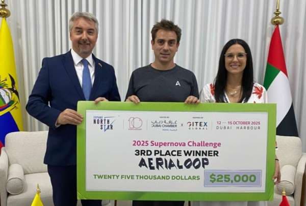 🚀 🚁 Aerialoop consigue tercer lugar en competencia Supernova en Dubái