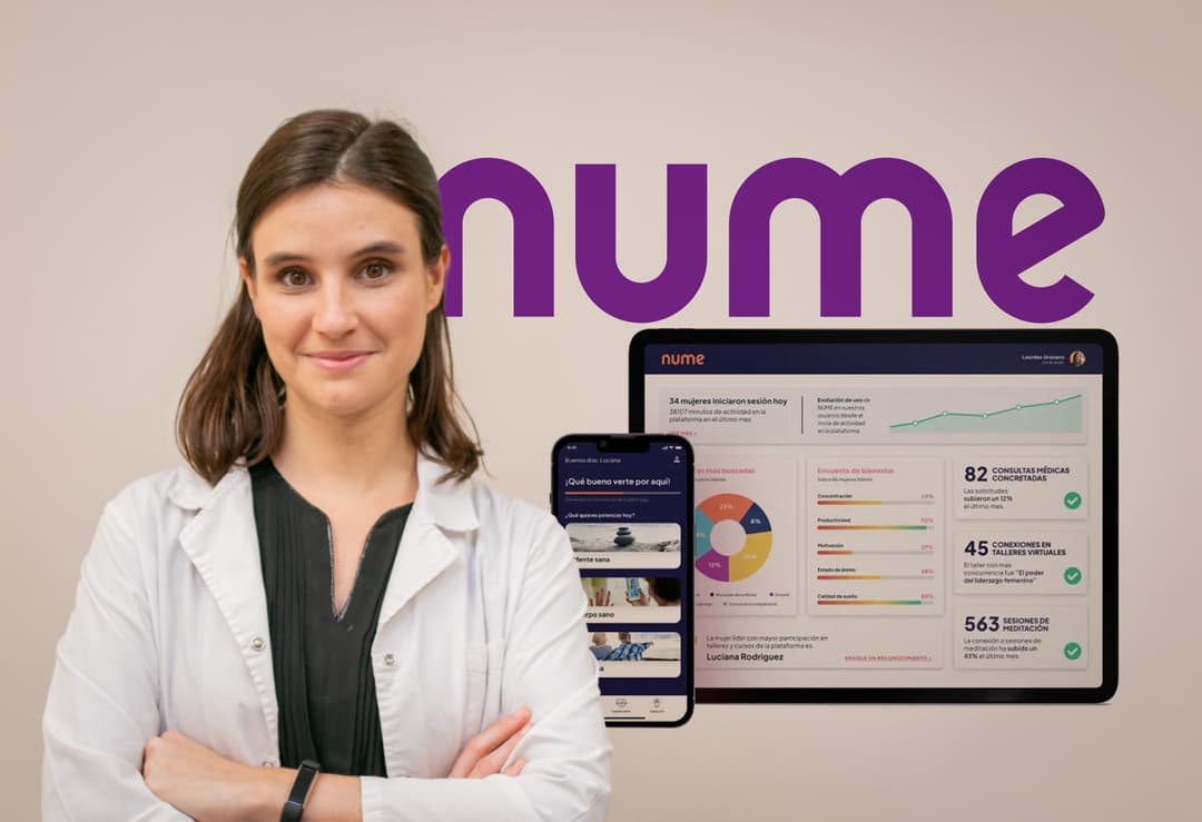 🚀 👩⚕️ Ingrid Briggiler impulsa salud corporativa femenina con Nume