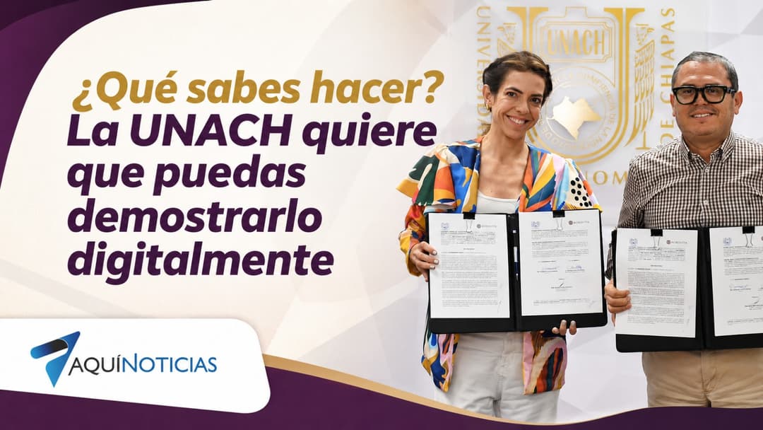 🚀 🎓 UNACH y Acreditta impulsan la empleabilidad con microcredenciales digitales