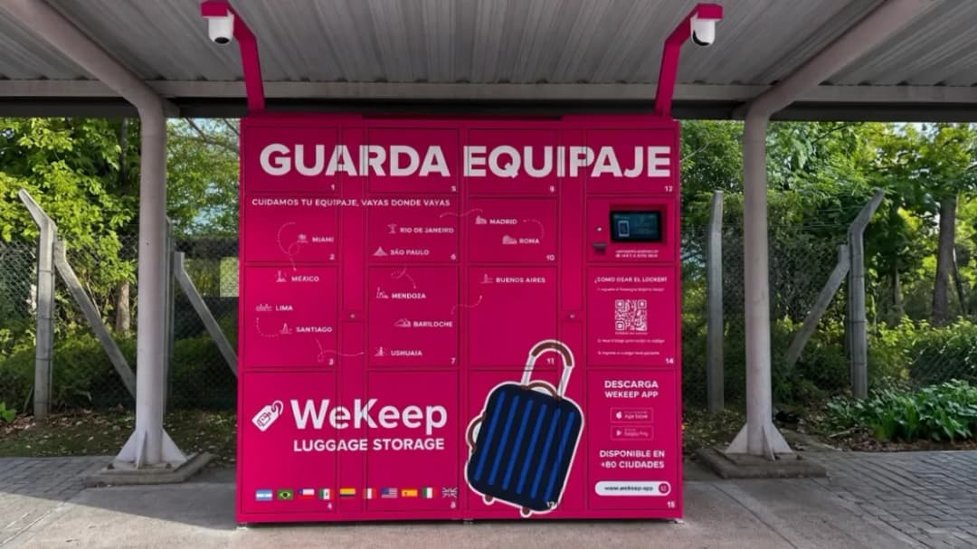 🚀 🧳 WeKeep instala lockers automáticos en el Aeropuerto de Córdoba